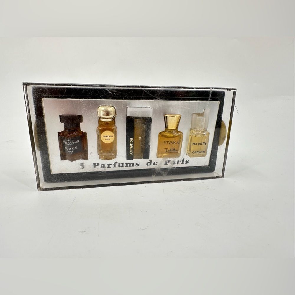 Vintage Societe Generale de Parfumerie 5 Pc Mini Set (#1)